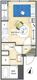 ラドゥセール戸越銀座 403 間取り図