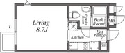 ＡＲＩＳＴＯ白金高輪 402 間取り図