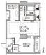 東雲キャナルコートCODAN 12-1310 間取り図