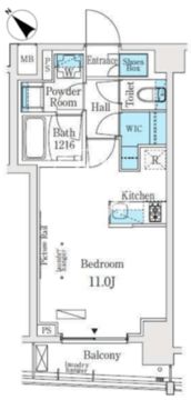 ソラニテ馬込 212 間取り図