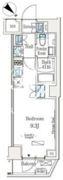 ソラニテ馬込 604 間取り図