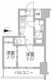 シーフォルム住吉 906 間取り図