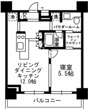 レジディア文京湯島3 1002 間取り図