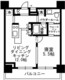 レジディア文京湯島3 1002 間取り図