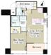 パークリュクス西麻布 203 間取り図