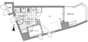 レジディア目白2 401 間取り図