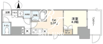 OPEN BLOOM SUMIDA YAHIRO 504 間取り図