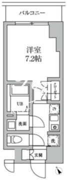 レジディア日本橋馬喰町2 704 間取り図