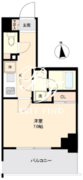 プライマル南砂 502 間取り図