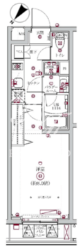 SPコート大森町 108 間取り図