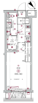 SPコート大森町 209 間取り図