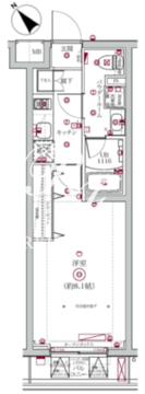 SPコート大森町 304 間取り図