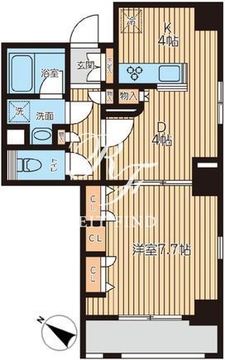 オーキッドレジデンス東日本橋 902 間取り図