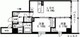 ラベルジュー錦糸町 101 間取り図