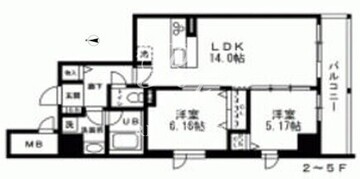 ラベルジュー錦糸町 901 間取り図