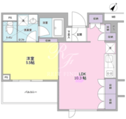 スタイリオ中延2ウエスト 101 間取り図