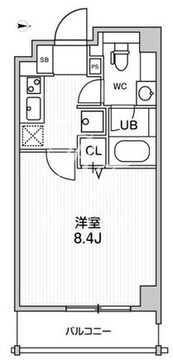 LUNIQ錦糸町 604 間取り図
