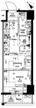 アークマーク水天宮前1 802 間取り図