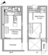 コンフォリア早稲田 111 間取り図