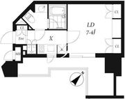 チェスターコート御茶ノ水 1205 間取り図