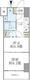 フェリーチェ錦糸町 1402 間取り図