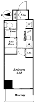 プレミアステージ本所吾妻橋 211 間取り図