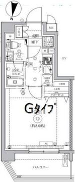 リアレスト池袋 207 間取り図