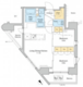 プラウドフラット渋谷笹塚 704 間取り図