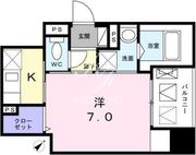アクシア人形町 301 間取り図