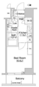 コンフォリア麻布イースト 207 間取り図