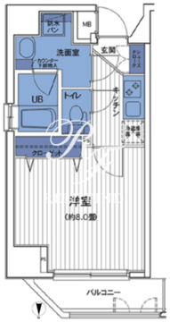 HF三田レジデンス2 903 間取り図