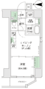 スタイリオ蒲田2 705 間取り図