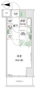 スタイリオ蒲田2 1002 間取り図