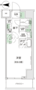 スタイリオ蒲田2 1004 間取り図