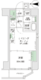 スタイリオ蒲田2 1105 間取り図