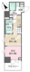 ルフォンプログレ四谷 307 間取り図