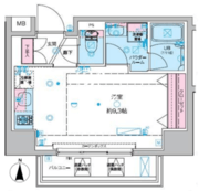ジェノヴィア南千住3スカイガーデン 501 間取り図