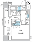 ザ・パークハウス浅草橋タワーレジデンス 610 間取り図