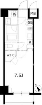 KDXレジデンス豊洲 210 間取り図