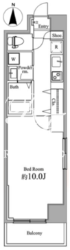 オーキッドレジデンス神田錦町 202 間取り図