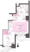 ズーム東神田 1103 間取り図 ?>