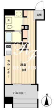 プライマル亀戸 501 間取り図