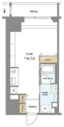 HF上野レジデンスイースト 1003 間取り図