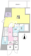 ラグゼ京急蒲田 1201 間取り図