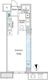 ゲートヒル東京 204 間取り図