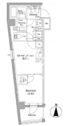 ザ・パークハビオ南大井 311 間取り図