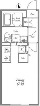 グランパセオ茗荷谷 202 間取り図