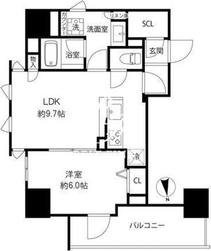 プレール・ドゥーク浅草橋 903 間取り図