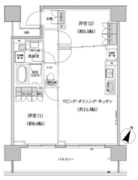 パークハビオ渋谷本町レジデンス 220 間取り図