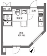エスタート大井町 フォレスト308 間取り図